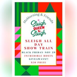 🛷 SLEIGH ALL DAY SHOW TRAIN 🛷